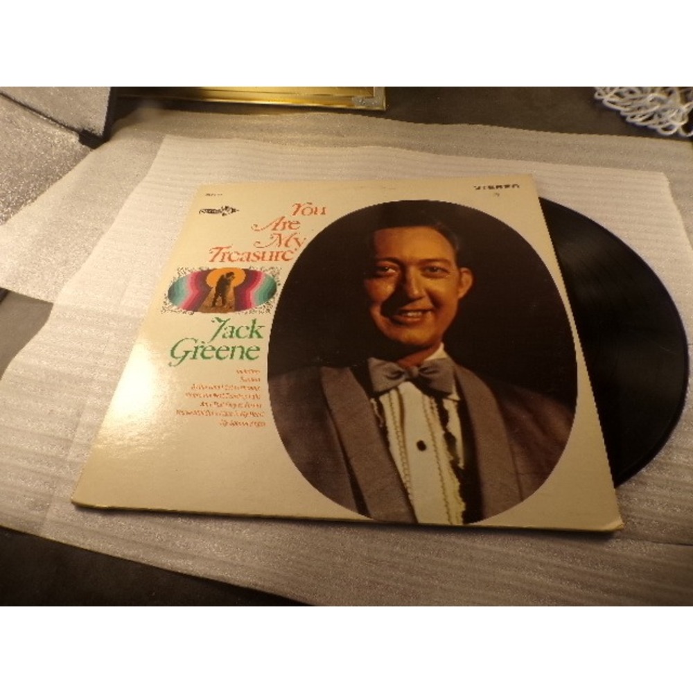 Jack Greene You Are My Treasure Vinyl LP Decca  75012 Stereo Country 1968 Record